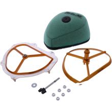 Filtre à air Twin Air 968204 en mousse Powerflow Kit Set pour Honda CRF X L Rally 250 / 450ccm de l'année 2004 à 2019.