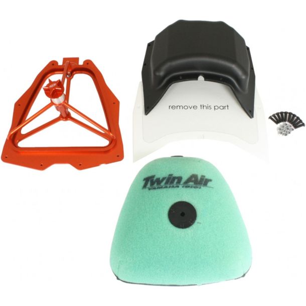 Rennluftfilter Twin Air 968231 Schaumstoff Powerflow Kit Set für Yamaha YZ F WR 250 / 450ccm Bj. 2014-2018