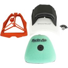 Filtre à air Twin Air 968231 en mousse Powerflow Kit Set pour Yamaha YZ F WR 250 / 450ccm de l'année 2014 à 2018.