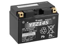 Batterie YUASA YTZ14S / YTZ14S-BS AGM 12V 11,2Ah Motorradbatterie / Rollerbatterie, wartungsfrei versiegelt vorgeladen