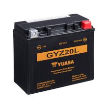 Batterie YUASA GYZ20L AGM 12V 20Ah Motorradbatterie / ATV / Quad, wartungsfrei versiegelt vorgeladen
