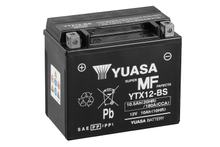 Batterie YUASA YTX12 / YTX12-BS AGM 12V 10Ah Motorradbatterie / Rollerbatterie / ATV / Quad, wartungsfrei versiegelt vorgeladen
