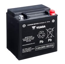YUASA YIX30L/YIX30L-BS AGM 12V 30Ah/ATV/Quad, batteria per motociclista/ATV/Quad, sigillata e precaricata, esente da manutenzione