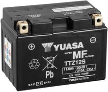 Batterie YUASA TTZ12S / TTZ12S-BS AGM 12V 11Ah Motorradbatterie / Rollerbatterie, wartungsfrei versiegelt vorgeladen