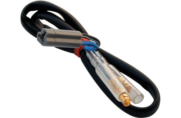 Cables adaptadores de intermitentes Protech 1 par, negro para Yamaha YZF-R6 MT- ABS YZF-R Tenere Tracer 9 GT 125 - 900 ccm año 2020 - 2023, Yamaha YZF-R6 MT- ABS YZF-R año 2020 - 2023