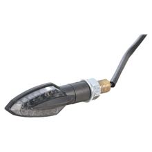LED-Blinker Protech RC-10 links / rechts Kunststoff, schwarz mit Zulassung, universal für Motorroller / Motorräder