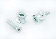 Racingadapter Protech M6 Universal Aluminium silber für Yamaha YZF-R6 MT-09 FZ1 Fazer N NA S SA YZF-R1 YZF-R YZF R YZF-R3 XSR A 125 - 1200 ccm Bj. 1999 Bj. 1999 - 2023