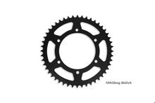 Roda Dentada AFAM 520 LK 110 Ø 110 46Dentes 6 Furos Aço preto