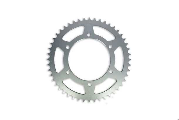 Tandwiel AFAM 520 LK 124 Ø 100 45T 6-gaats staal zilver