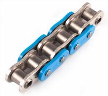 Catena AFAM XS Ring 520XHR2/120 con chiusura a rivetti MRS blu