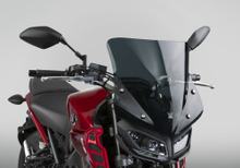 Pare-brise National Cycle VStream Lexan® Polycarbonate avec revêtement Quantum pour Yamaha MT-09 850 ccm Année de fabrication 2020, Yamaha MT-09 850 ccm Année de fabrication 2020