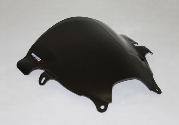 Windschutzscheibe Bodystyle Racing Cockpitscheibe 3mm Perspex® Acrylic mit Zulassung für Suzuki GSF N S Bandit 600 / 1200 ccm Bj. 2003 - 2005, Suzuki GSF N S Bandit Bj. 2003 - 2005