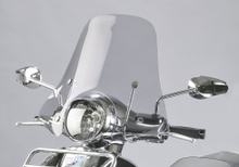 Windschutzscheibe Ermax PMMA Acrylic mit Zulassung für Honda Vision 110 ccm, Honda Vision 110 ccm