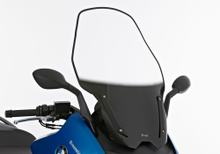 Windschutzscheibe Ermax PMMA Acrylic mit Zulassung für Kymco Downtown i i Dink Grand 125 / 300 ccm, Kymco Downtown i i Dink Grand 125 / 300 ccm