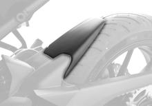 Hinterradabdeckung Verlängerung Bodystyle ABS Kunststoff schwarz-matt für Yamaha MT-07 XSR A 689 / 700 ccm Bj. 2015 - 2023, Yamaha MT-07 XSR A 689 Bj. 2015 - 2023