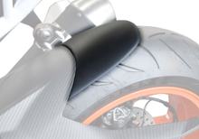 Achterwielspatbord verlenging Bodystyle ABS kunststof matzwart voor KTM Super Duke R GT 1290 ccm Bj. 2016 - 2023, KTM Super Duke R GT 1290 ccm Bj. 2016 - 2023