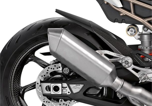 Achterwielkap verlenging bodystyle ABS kunststof matzwart voor BMW S R RR XR 1000 ccm bj. 2022 - 2023, BMW S R RR XR 1000 ccm bj. 2022 - 2023