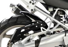 Cache roue arrière Bodystyle en plastique ABS noir avec homologation pour BMW R NineT Sport Scrambler Pure Racer Urban 1200 ccm ann. 2016 - 2021, BMW R NineT Sport Scrambler ann. 2016 - 2021
