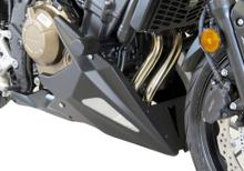 Spoiler przedni Bodystyle tworzywo sztuczne czarny matowy z homologacją dla Honda CB F 500 ccm rok prod. 2016 - 2018, Honda CB F 500 ccm rok prod. 2016 - 2018