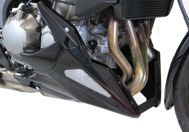 Bugspoiler Bodystyle Kunststoff schwarz-matt mit Zulassung für Kawasaki KLZ Versys 1000 ccm Bj. 2023, Kawasaki KLZ Versys 1000 ccm Bj. 2023