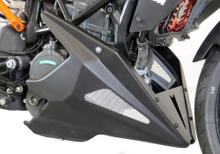 Bugspoiler Bodystyle kunststof zwart-mat met keuring voor KTM Duke 250 / 390 ccm bj. 2021 - 2023, KTM Duke 250 / 390 ccm bj. 2021 - 2023