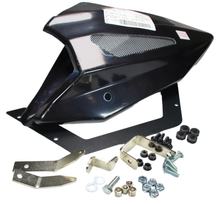 Bugspoiler Bodystyle Kunststoff schwarz-matt mit Zulassung für Kawasaki Z 900 ccm Bj. 2019 - 2023, Kawasaki Z 900 ccm Bj. 2019 - 2023