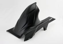 Cache roue arrière Bodystyle en plastique ABS noir mat avec homologation pour Kawasaki Z S ABS 750 ccm ann. 2006 - 2011