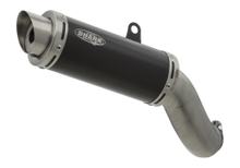 Système d'échappement Shark Factory aluminium anodisé noir avec homologation pour Honda CBR RR Fireblade 1000 ccm année 2019