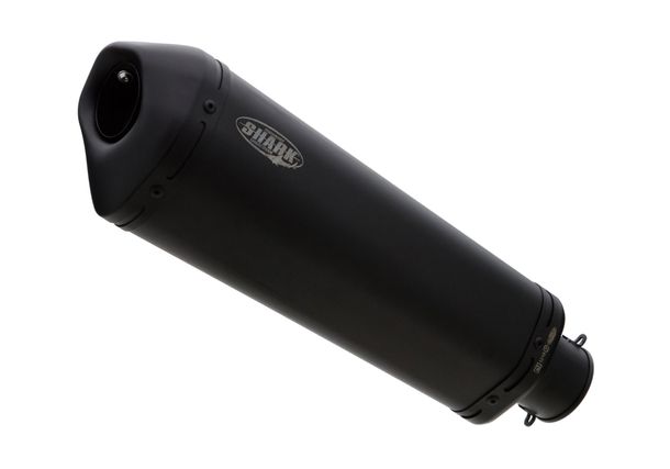 Rear silencer Shark DSX-10 stainless steel coated matte black with approval for BMW R LC ESA RS 1200 ccm year 2016