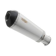 Rear silencer Shark DSX-7 brushed stainless steel / carbon silver with approval for Honda CBR R CB X F 500 ccm year 2015