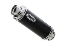 Silencieux Hurric Supersport Aluminium anodisé noir avec homologation pour Honda CBR R CB X F 500 ccm année 2015
