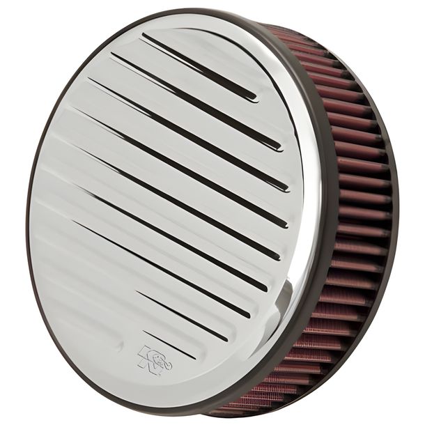 K & N RK-3913 H/D Sportster Filter Kit Round Grooved Air Filter Kit