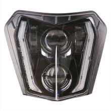 Headlight MXT SHADOW BLADE LED Headlight with approval for KTM SMC R / EXC / EXC - F 150/200/250/300ccm Year 2016-2022
