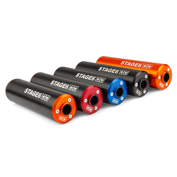 Silencieux d'échappement Stage6, silencieux d'échappement 50-80ccm, côté gauche