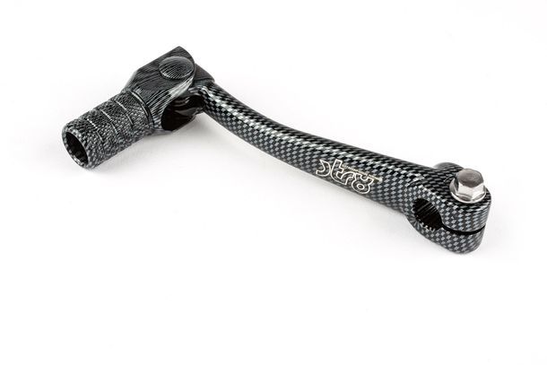 Schalthebel Str8 carbon für Rieju MRT, Generic Trigger SM Beta RR Enduro Supermoto Aprilia RS Yamaha DTR X MRX X-Enduro Peugeot XPS Track MBK X-Power