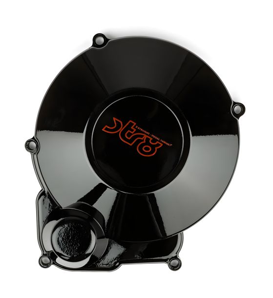 Couvercle d'alternateur noir Str8 pour Minarelli AM6, Rieju MRT, Generic Trigger SM Beta RR Enduro Supermoto Aprilia RS Yamaha DTR X MRX X-Enduro Peugeot