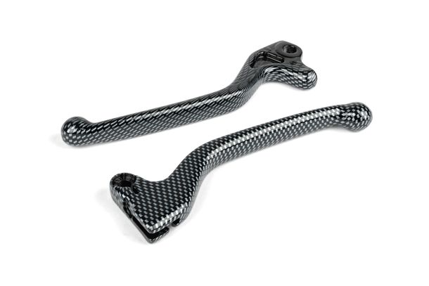 Palanca de freno Str8 con aspecto de carbono para Yamaha Jog R AC BWS, MBK Booster Rocket Slider Stunt Naked One BWs Easy 50 ccm