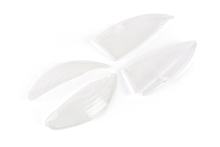 Copas de intermitentes Str8 traseras / delanteras blancas para Peugeot Vivacity 50 / 100 ccm