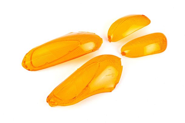 Lentes intermitentes traseras Str8, delanteras naranjas para Gilera Stalker Naked 50 ccm