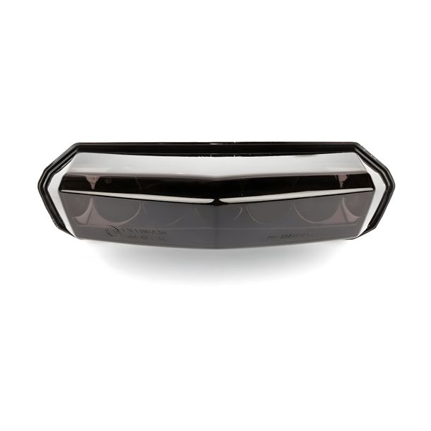 Rücklicht Str8 mit Blinkern LED universell schwarz mit Zulassung