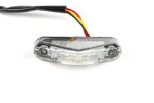 Rücklicht Str8 LED universell + Kennzeichenbeleuchtung weiß mit Zulassung