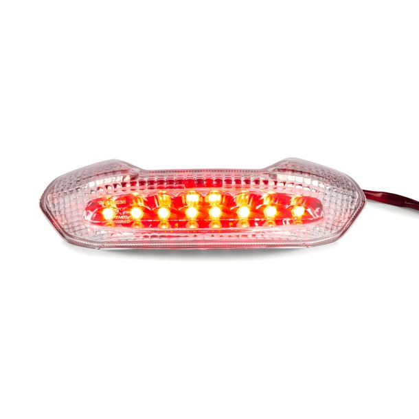 Rücklicht Str8 LED inkl. Blinkerfunktion für Piaggio NRG Power AC LC Purejet E4 50 ccm