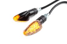 Blinker Str8 LED schwarz / weiß mit Zulassung