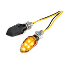 Blinker Str8 LED Piccolo schwarz mit Zulassung