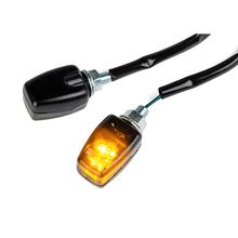 Blinkerpaar Str8 Mini II schwarz rauchglas LED mit Zulassung