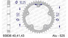 Pignone in alluminio a 5 fori AFAM 525 LK 152 Ø 132 40Z