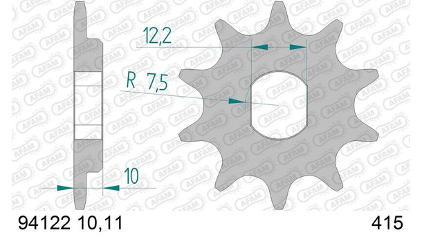 Ritzel AFAM 415 11Z