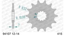 Tandwiel AFAM 415 13T
