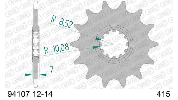 Ritzel AFAM 415 14Z