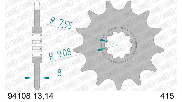 Pignone AFAM 415 14T